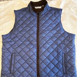 Peter Millar Essex Blue Quilted Vest